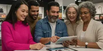 Customers engaged with digital retail, building brand loyalty