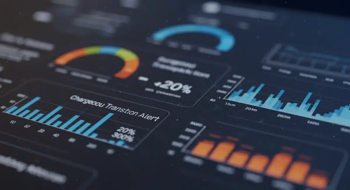 Fraud detection dashboard showing reduced chargeback rates and new security alerts from Shopify Payments 2025 updates.