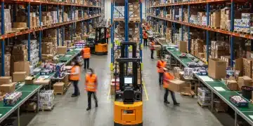 Mastering 2025 Holiday Returns: Reduce Losses by 15% Warehouse operations managing holiday returns and packages