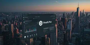 Shopify Plus enterprise dashboard showing B2B growth analytics for US businesses